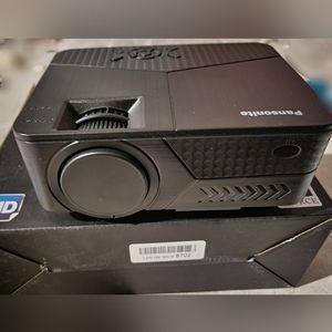 Pansonite HD Multimedia LCD Projector LEd Lights size 35-200"/ 110-240V-BLACK